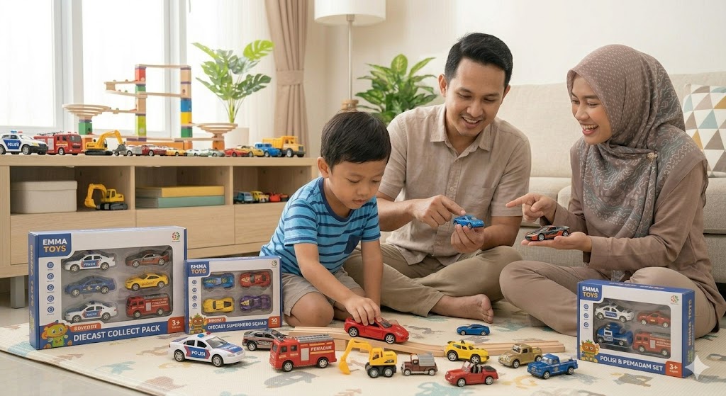 Paket Mainan Diecast Anak Set Banyak: Pilihan Hemat untuk Koleksi dan Edukasi Sekaligus