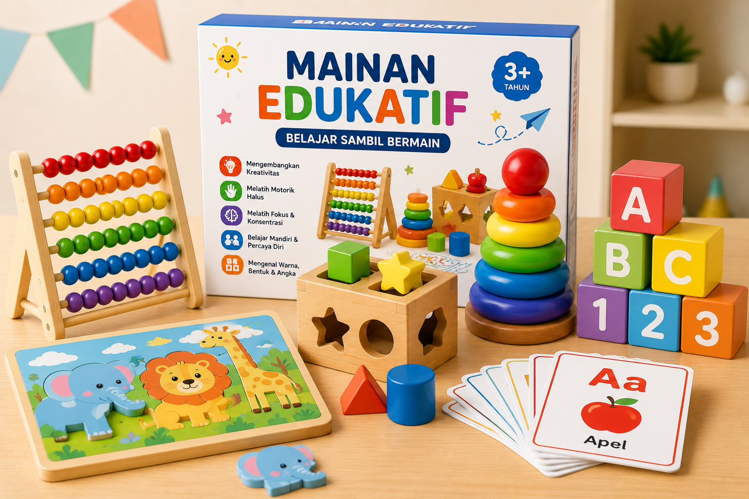 Mainan Edukatif Adalah Pilihan Terbaik untuk Membantu Anak Lebih Aktif